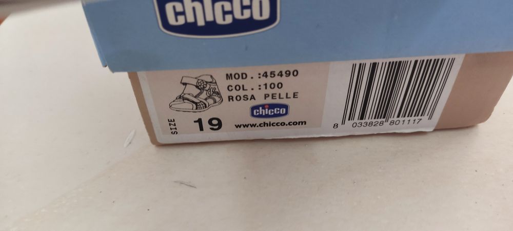 Sandália pele CHICCO