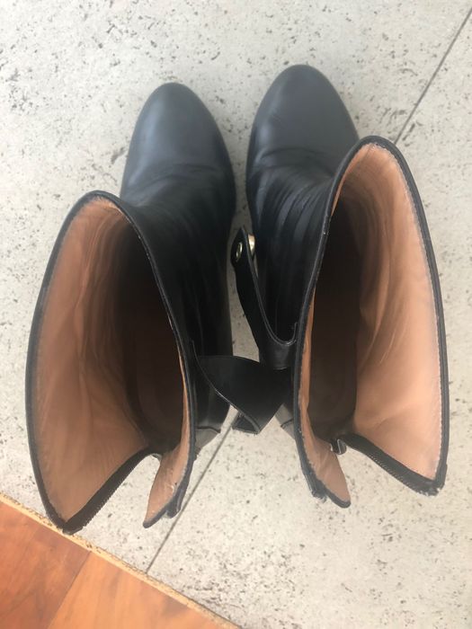 Botki Twinset Super Okazja skórzane