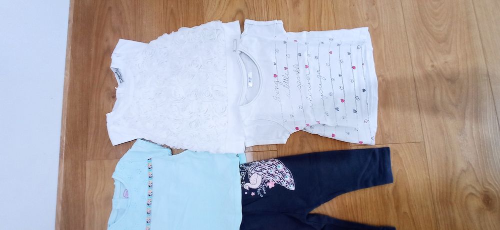 T-shirty, bluzki i legginsy rozmiar 62/74