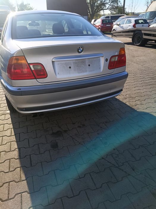 BMW E46 sedan klapa zderzak tył