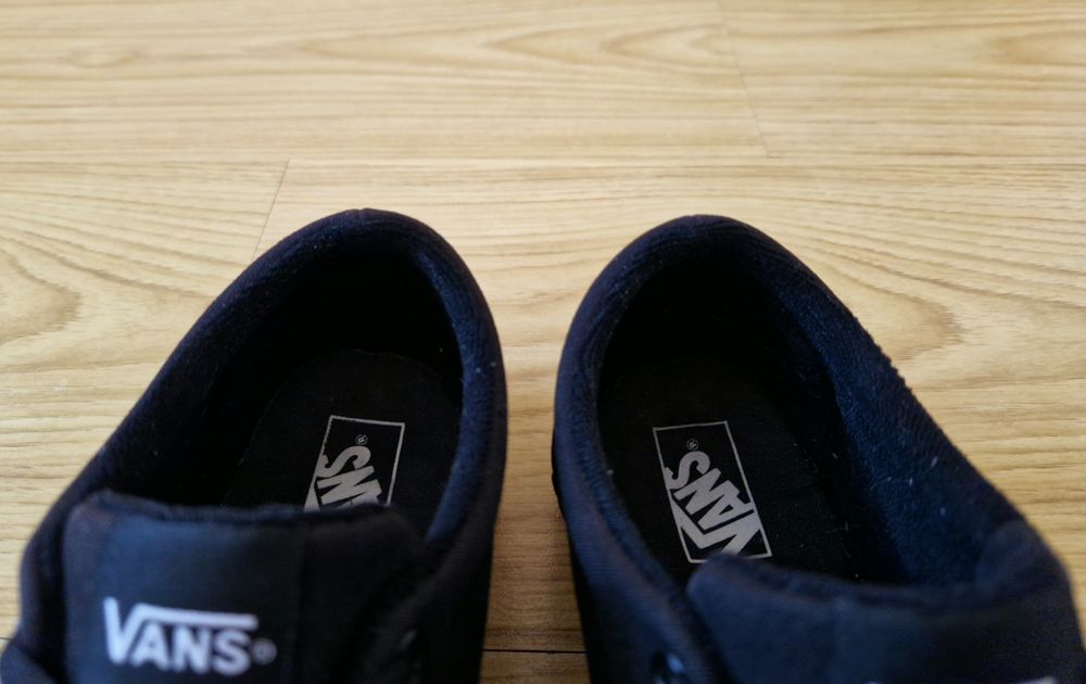 Кеди чорні VANS 36.5 розмір (стелька 23см) Original