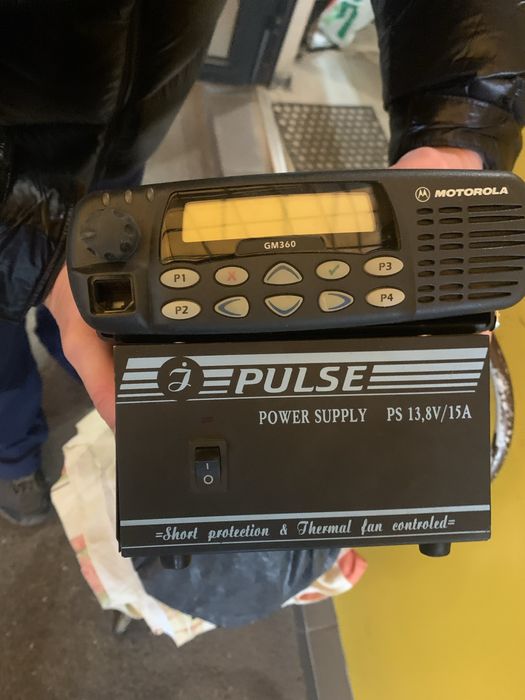 Рация моторола gm360 !