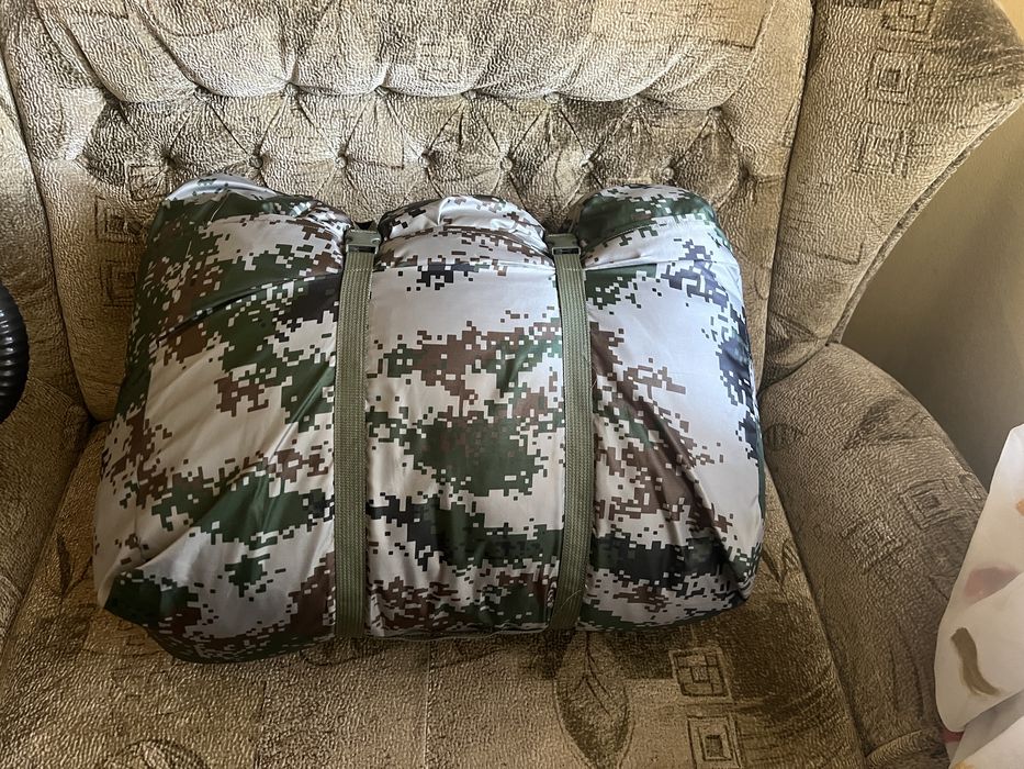 спальний мішок  Mil-Tec Pilot Flecktarn Green