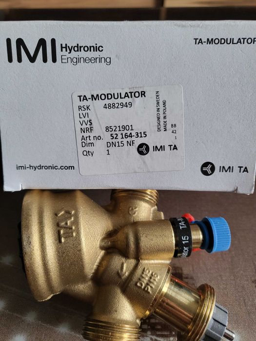 Zawory równoważące modulatory