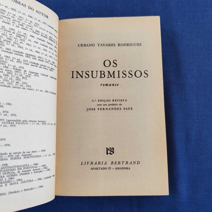 Urbano Tavares Rodrigues - Os Insubmissos