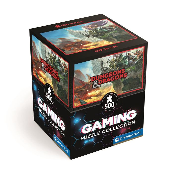 Puzzle 500 Cubes Dungeons & Dragons 35562. Nowy Produkt