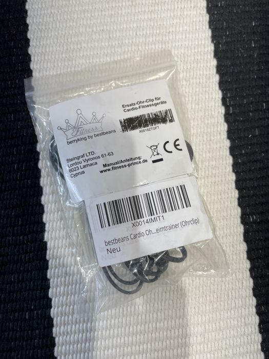 bestbeans Cardio klips do uszu do urządzeń cardio