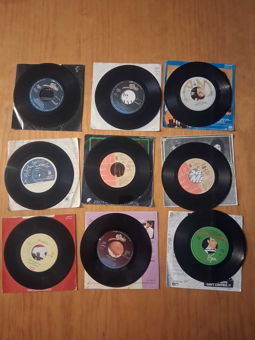 Vinil singles antigos anos 80