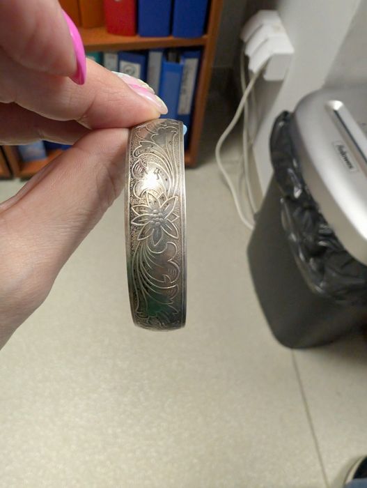 Stara srebrna bransoletka