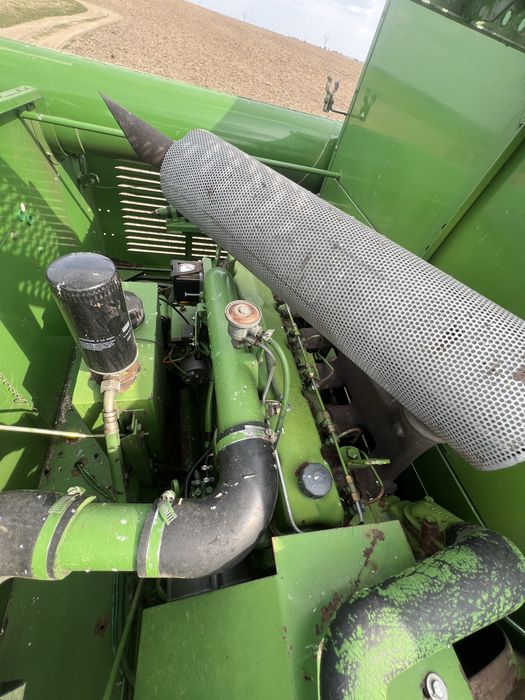 Свіжопривезений комбайн JOHN DEERE 1157 жатка Шумахер
