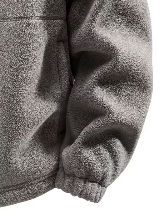 Тепла флісова кофта з капюшоном XL XXL