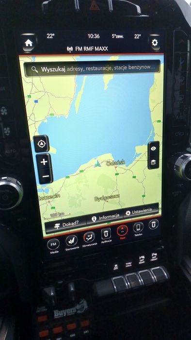 Polskie Menu Uconnect 8.4 12 Chrysler Dodge Jeep LAMPY USA EU MAPA