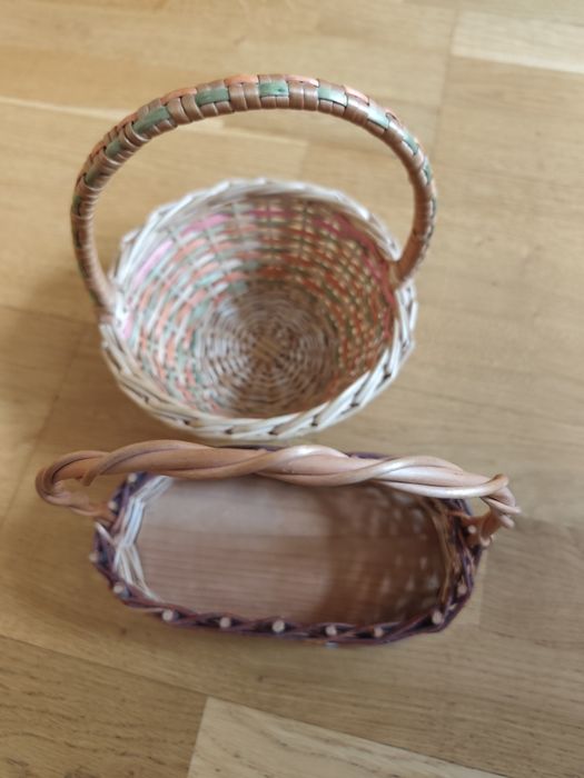 Koszyczki wiklinowe