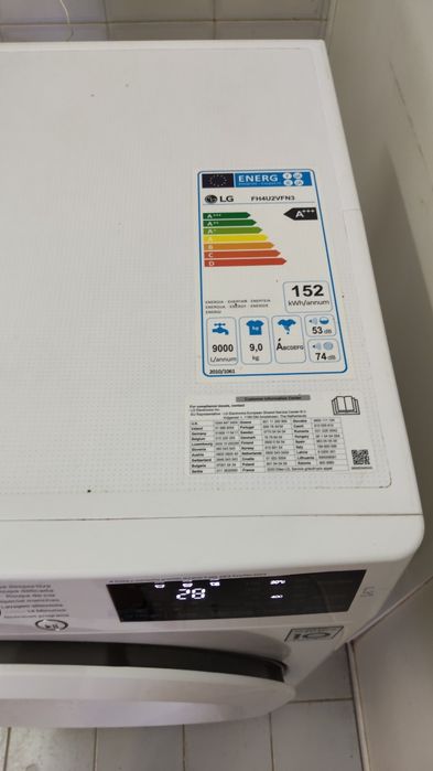 Máquina de lavar roupa LG 9kg 1400rpm A+++ fazemos entrega e instalação na sua casa.