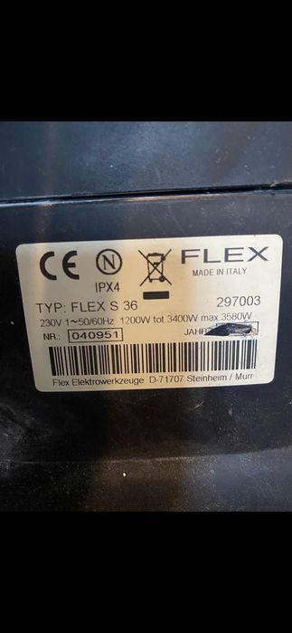 FLEX S 36 odkurzacz przemysłowy profesjonalny