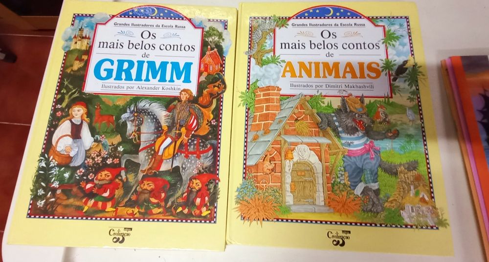 Varios livros diferentes