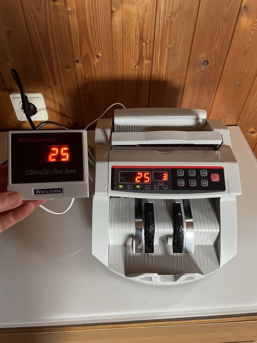 Máquina de contar notas