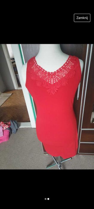 Nowa sukienka czerwona