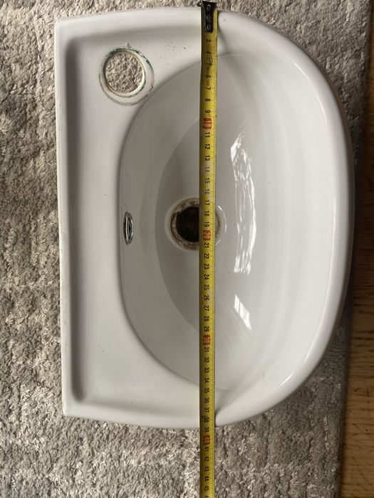 Mała umywalka szerokość 40 cm, 3 sztuki