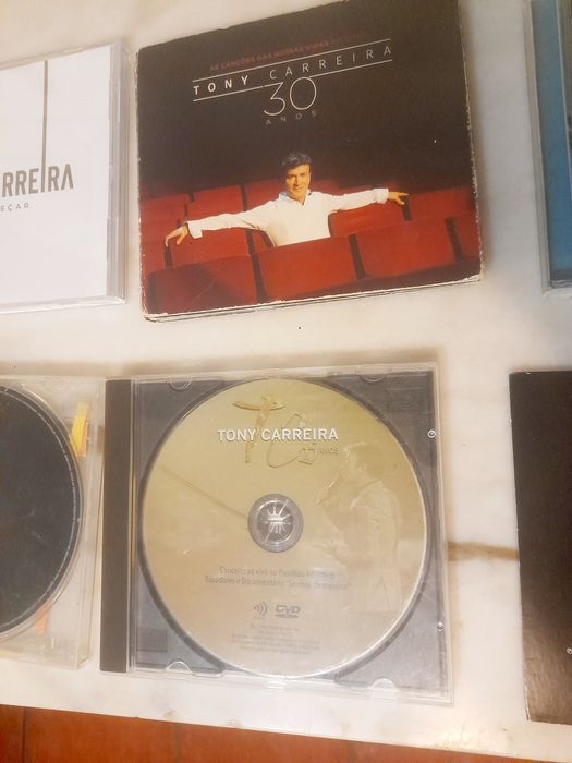Conjunto de 6 Cds Tony Carreira