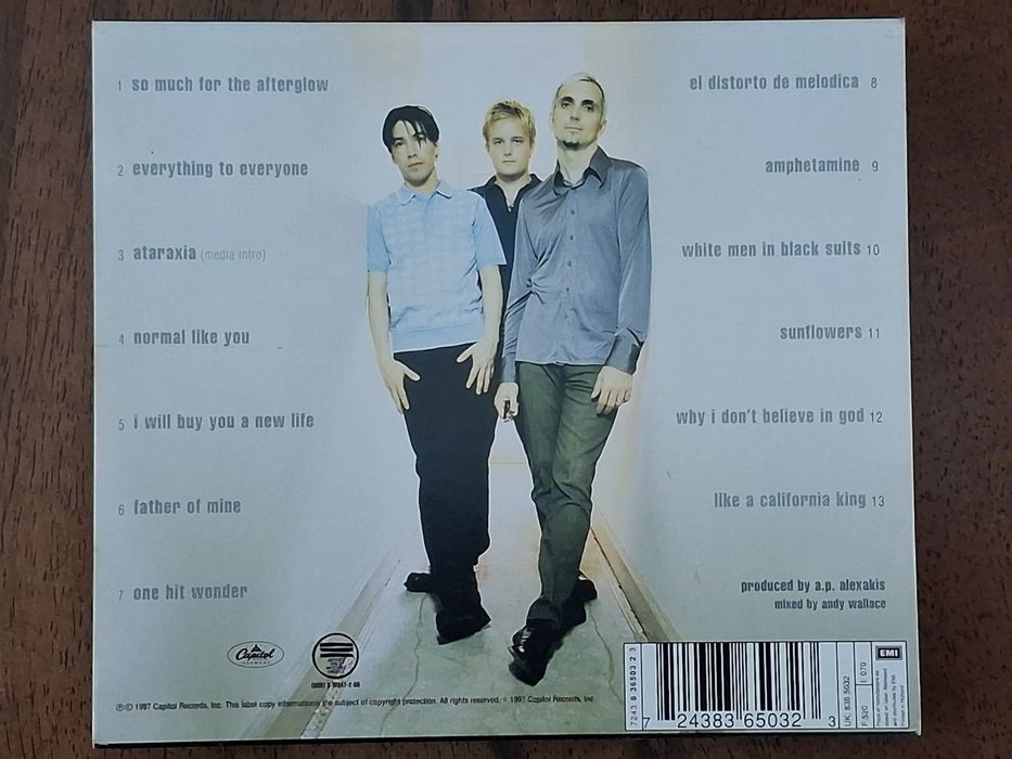 CD Everclear "So Much for the Afterglow" de 1997