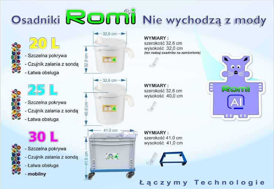 Osadnik, separator, odstojnik do gipsu, gliny. PRODUCENT