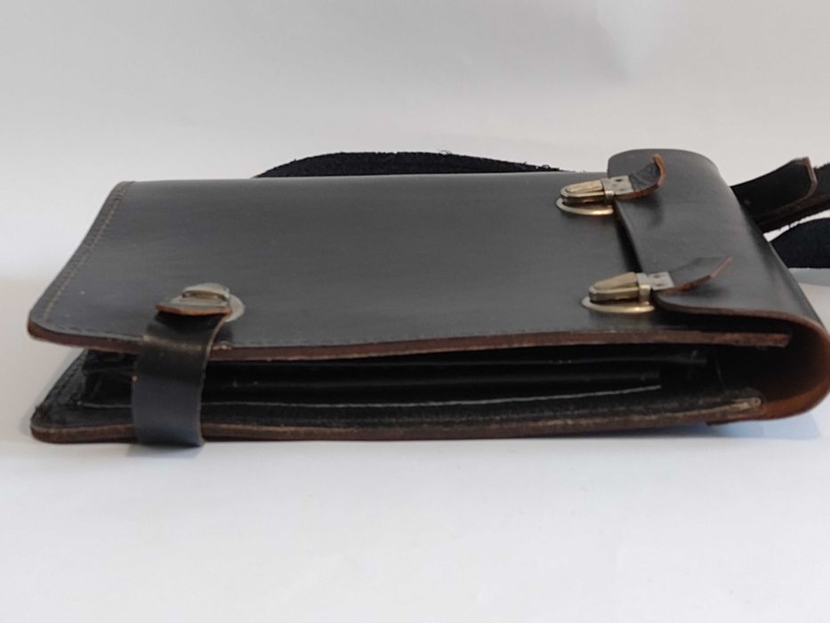 PRL - MO Raportówka Skórzana Sygnowana