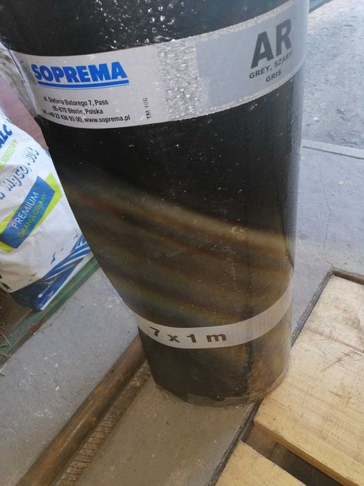 Papa dachowa Soprema 7x1m, grubość 5,2mm