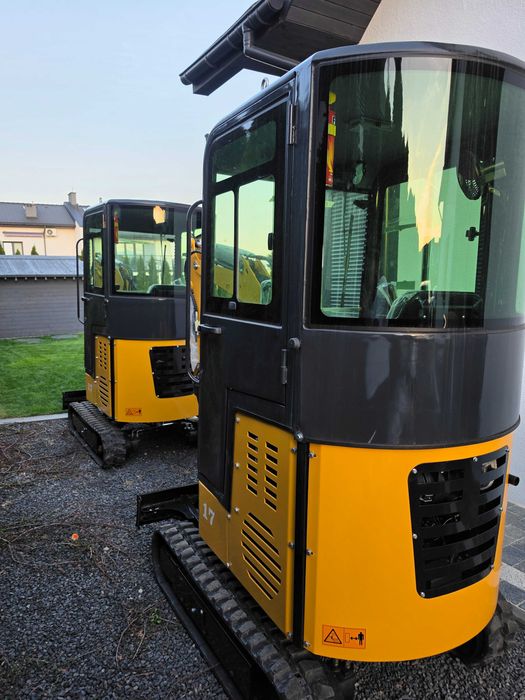 Sprzedam mini koparkę 1150kg, sprowadzoną z Chin.
