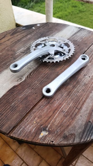 Pedaleira Shimano STX RC FC-MC34 Vintage MTB (1996) 170mm