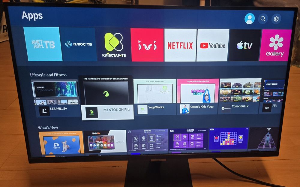 Smart monitor Samsung M7, 4k, 32",Dex WiFi