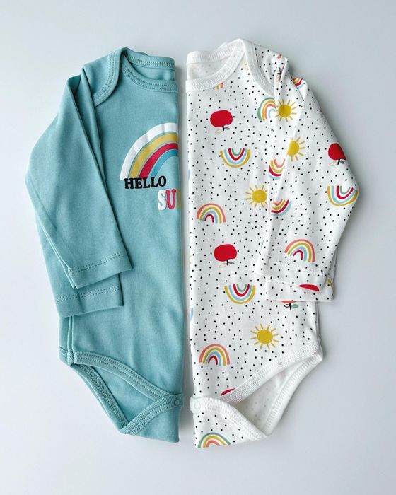 Боді з довгим рукавом