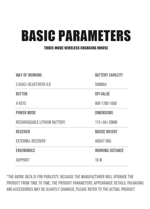 Wireless Rechargeable Bluetooth Mouse64575359232003124