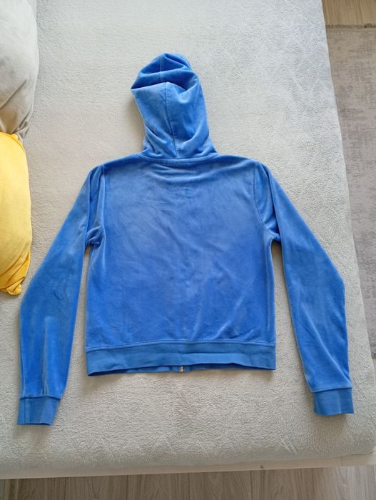 Damska welurowa bluza Juicy Couture Robertson Class - rozmiar/size M,