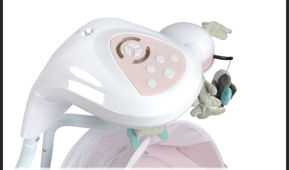 Заколисуючий центр Caretero raffi pink.