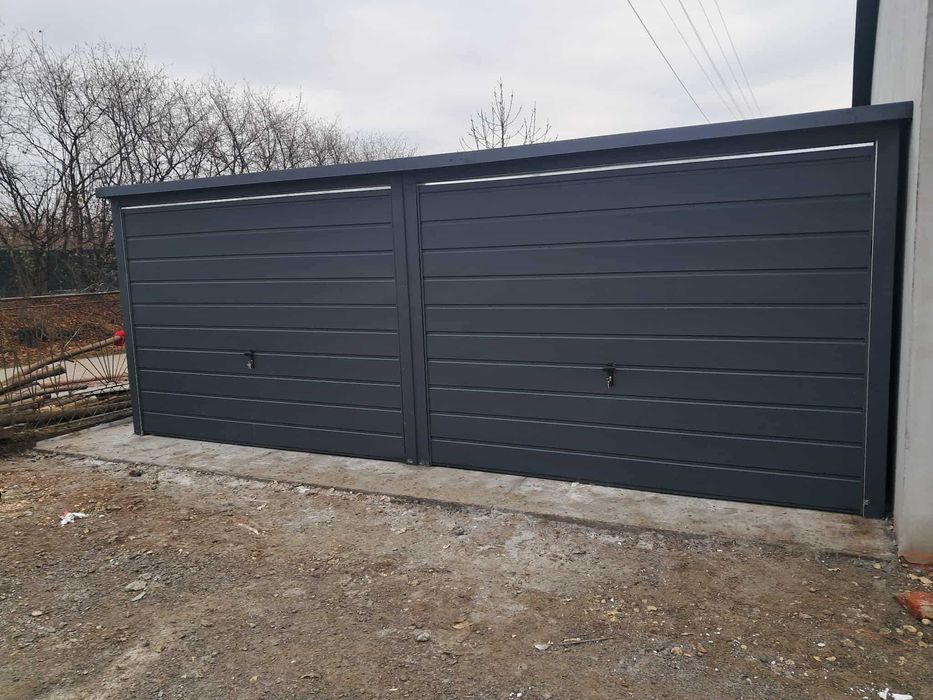 Garaż blaszany 6x5. WZMOCNIONY PROFILAMI. Producent. CAŁA Polska