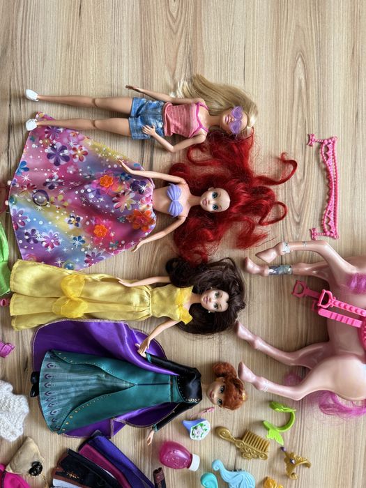 Zestaw Barbie akcesoria konik