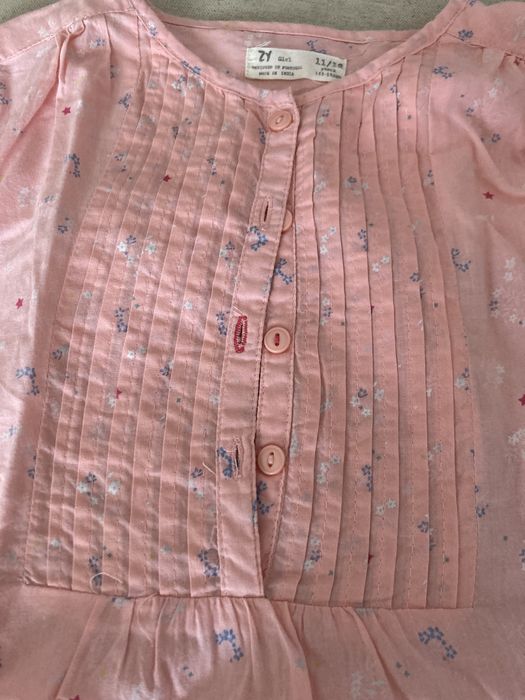 Camisa rosa Zippy