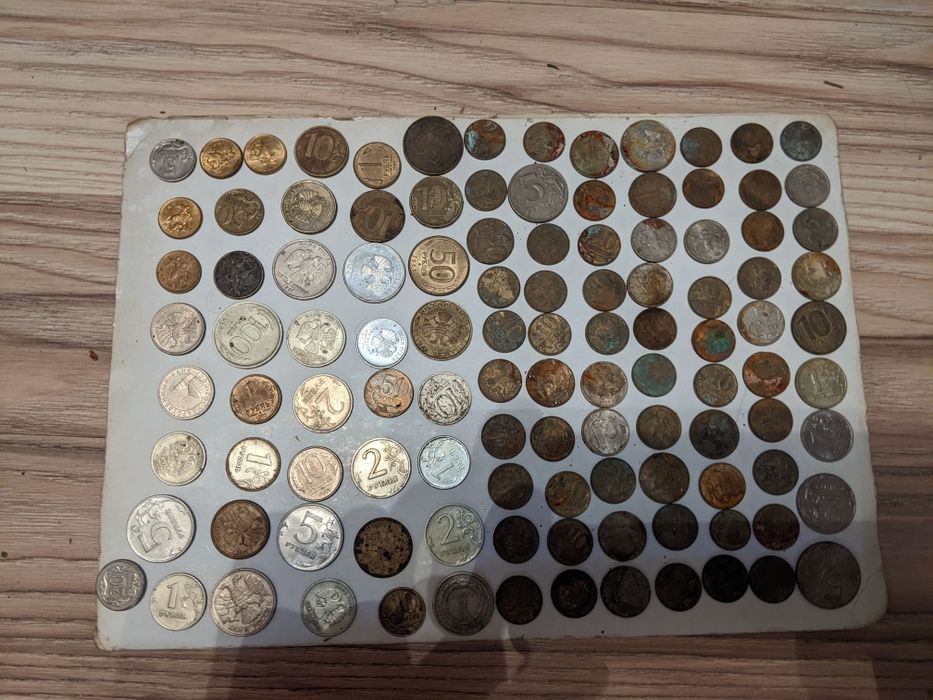 Монеты, рубли, разные