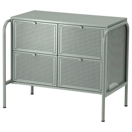 Comoda em metal IKEA modelo NIKKEBY