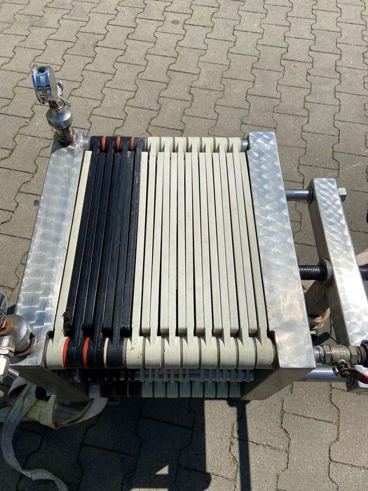 Filtro de vinho de placas