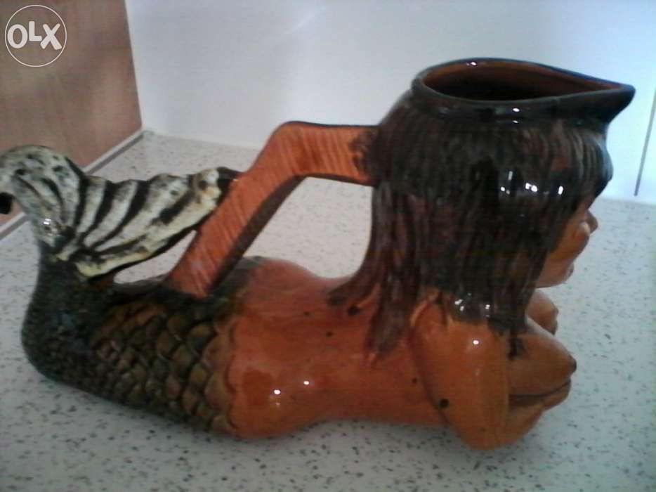 Caneca forma de sereia