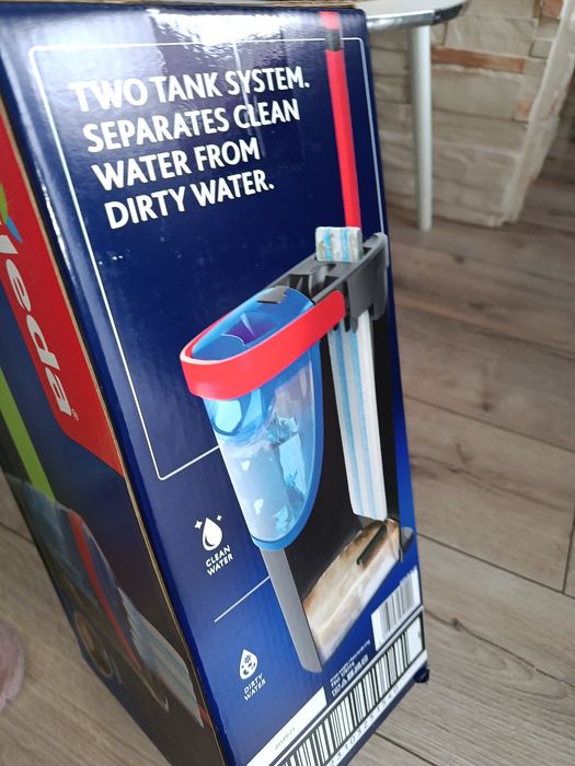 Nowość Vileda H2Pro flat mop system płaski