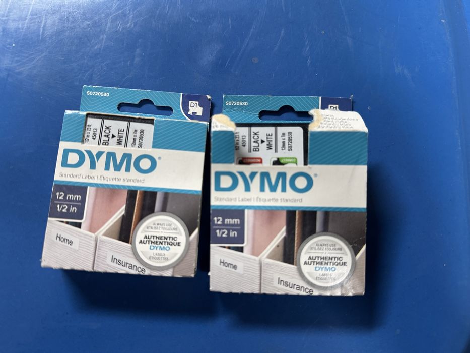 Tasmy DYMO 2szt 12mmx7m