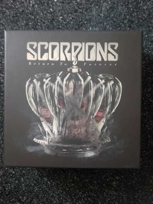 Box Scorpions CDs e vinil de luxe edition limited
