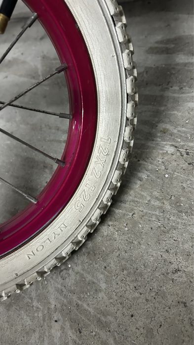 Bicicleta com rodinhas roda 12 menina