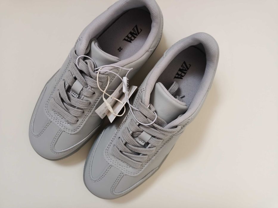 Шкіряні кеди кросівки Zara 29 35