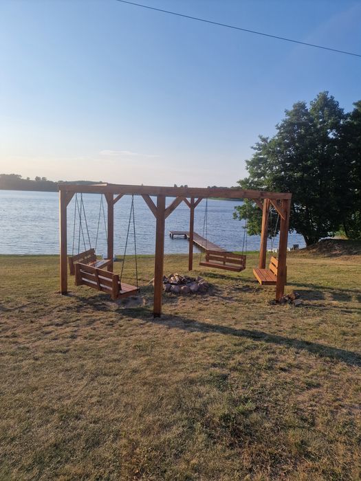 Domek letniskowy  nad jeziorem,las,wędkowanie.