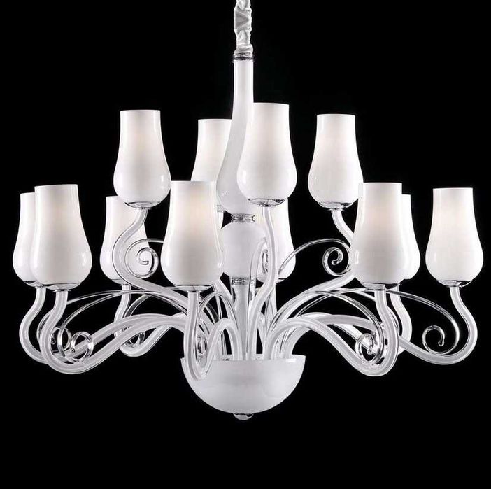 Люстра на 6,12 и 24 рожка Элеонора  MD10904-6A,12А,24А