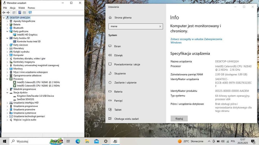 TANIO HP Stream Intel Celeron/2GbDDR/32MMC/BateriaOK